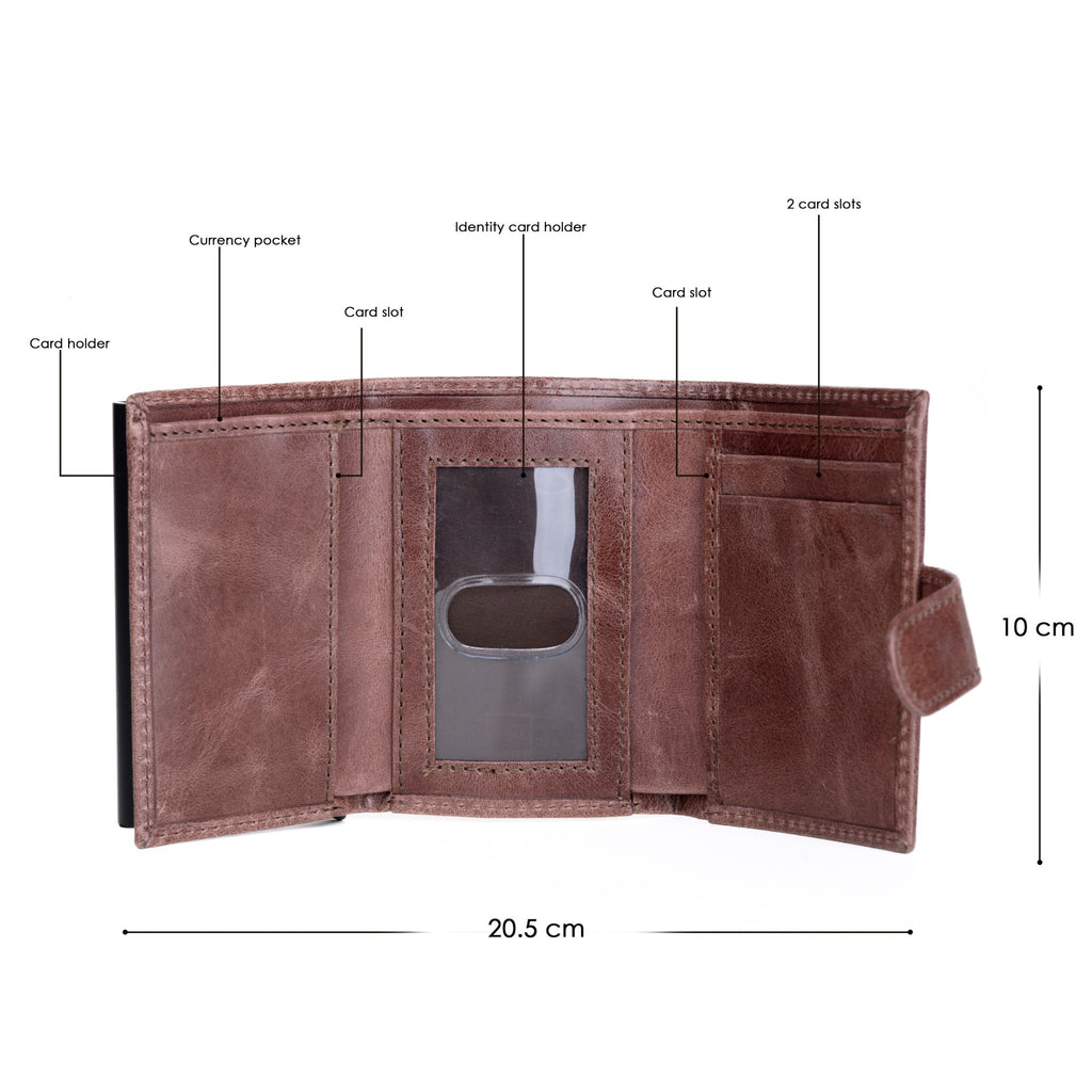 Trifold Card Pop-up Wallet