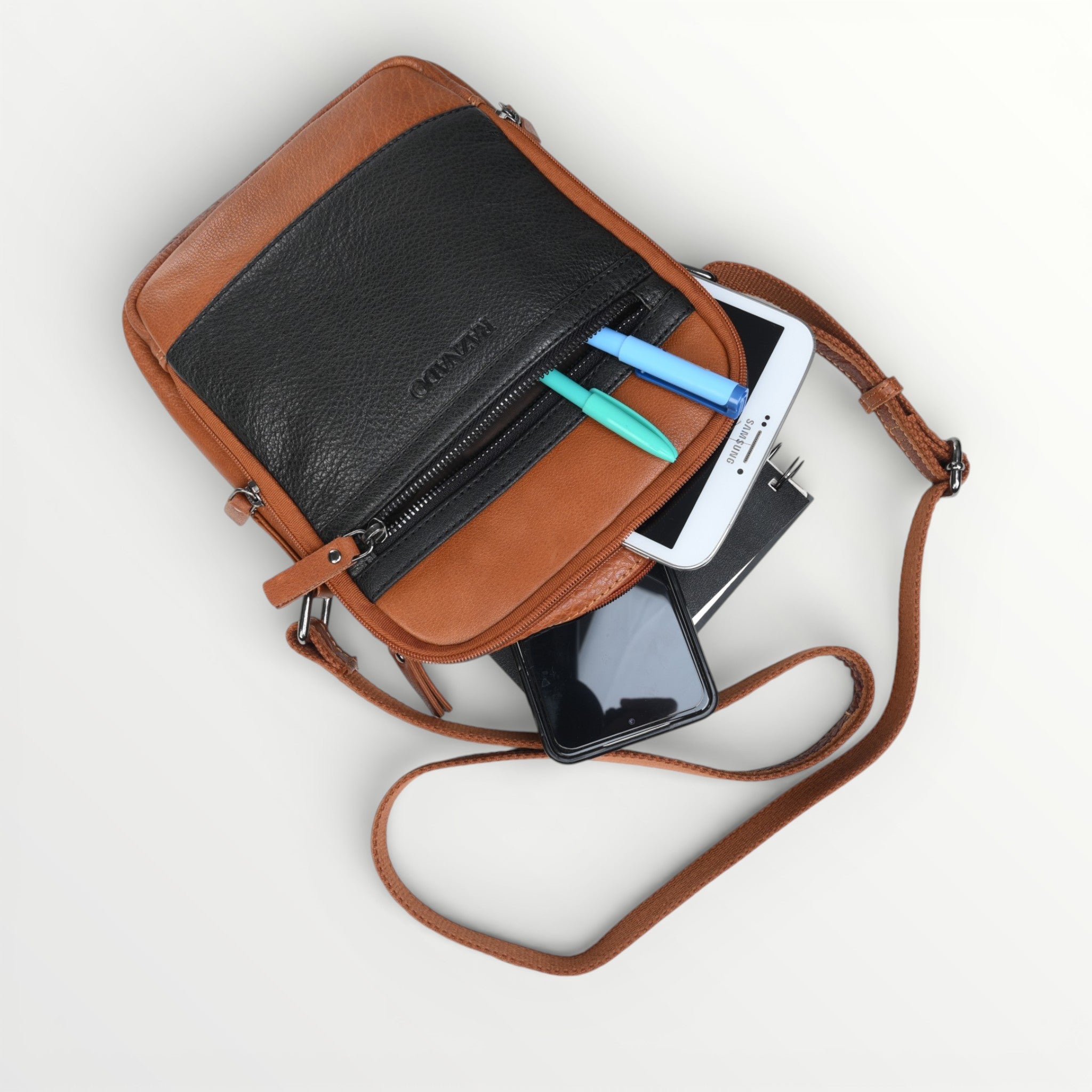 The Halo Cross Body (Tan)