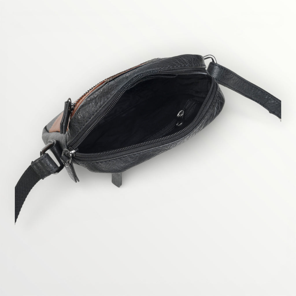 The Halo Cross Body (Black)