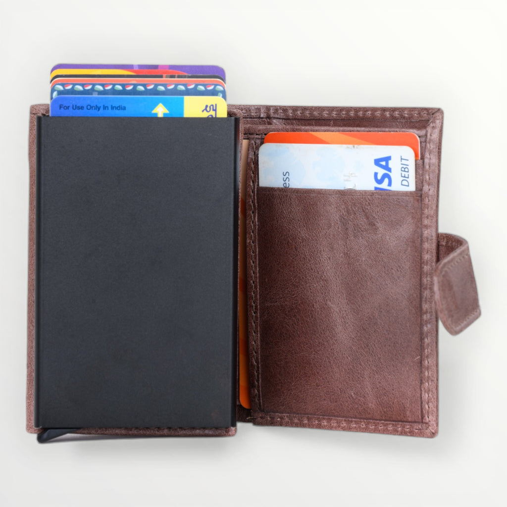 Trifold Card Pop-up Wallet